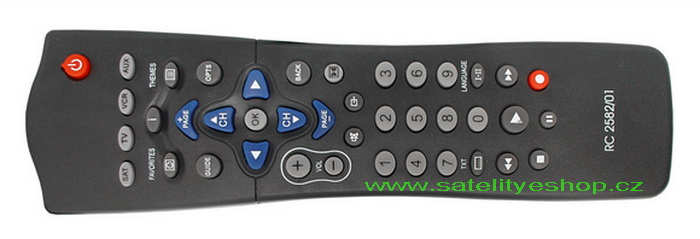 Dálkový ovladač Philips RC 2582 6010 UPC- DSX6010/43D