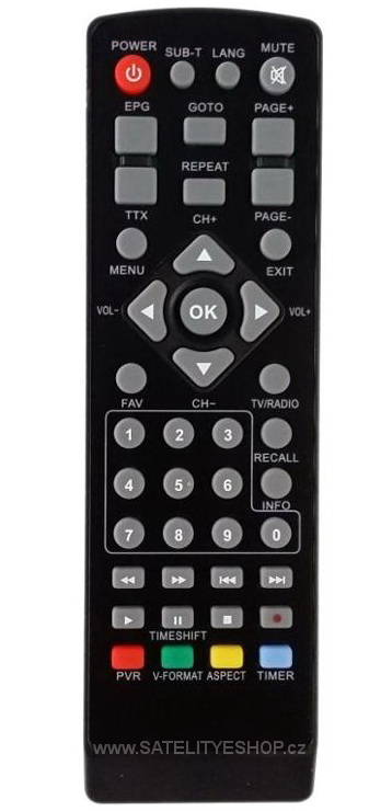 Antex plus Orion T2 dálkový ovladač náhradní