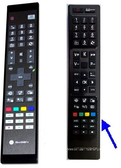 Gogen RC4822 dálkový ovladač náhradní