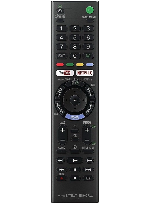 Dálkový ovladač pro Sony LED náhradní