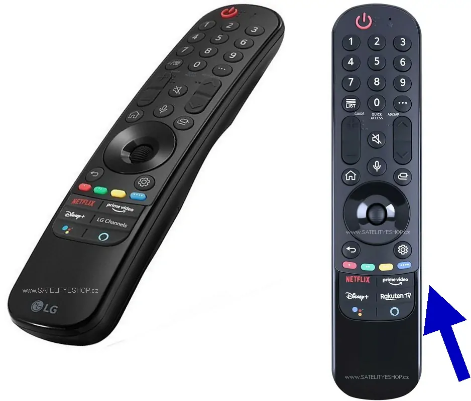 LG AN-MR21GA náhradní dálkový ovladač