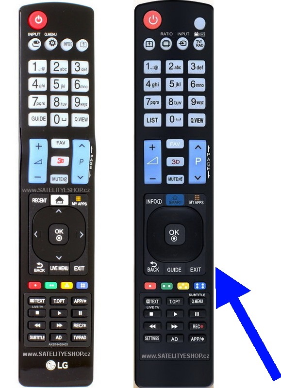 LG AKB74455403 dálkový ovladač náhradní