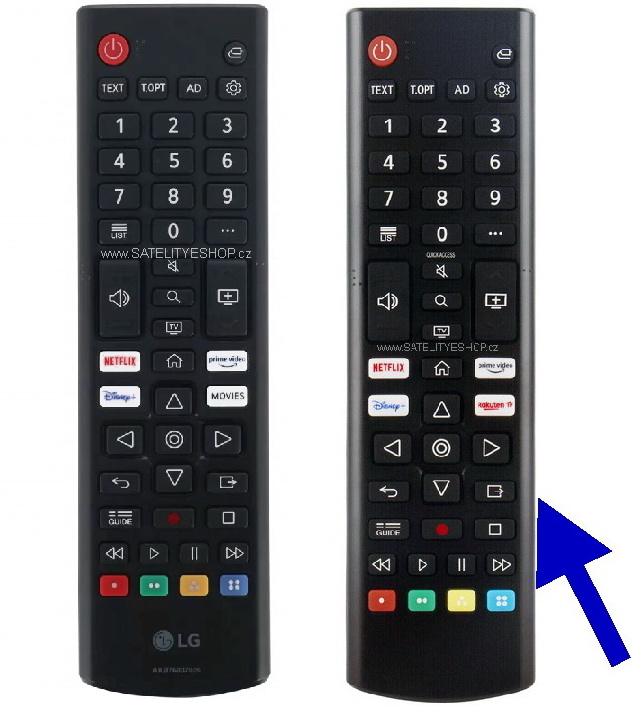 LG AKB76037606 dálkový ovladač náhradní
