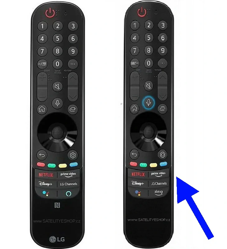 LG AN-MR21GC bluetooth náhradní dálkový ovladač