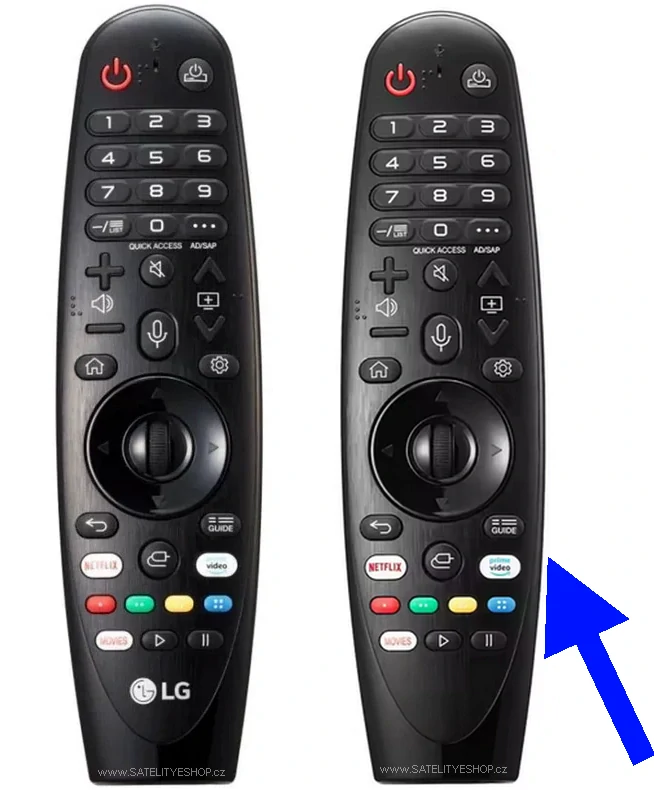LG AN-MR18BA bluetooth náhradní dálkový ovladač