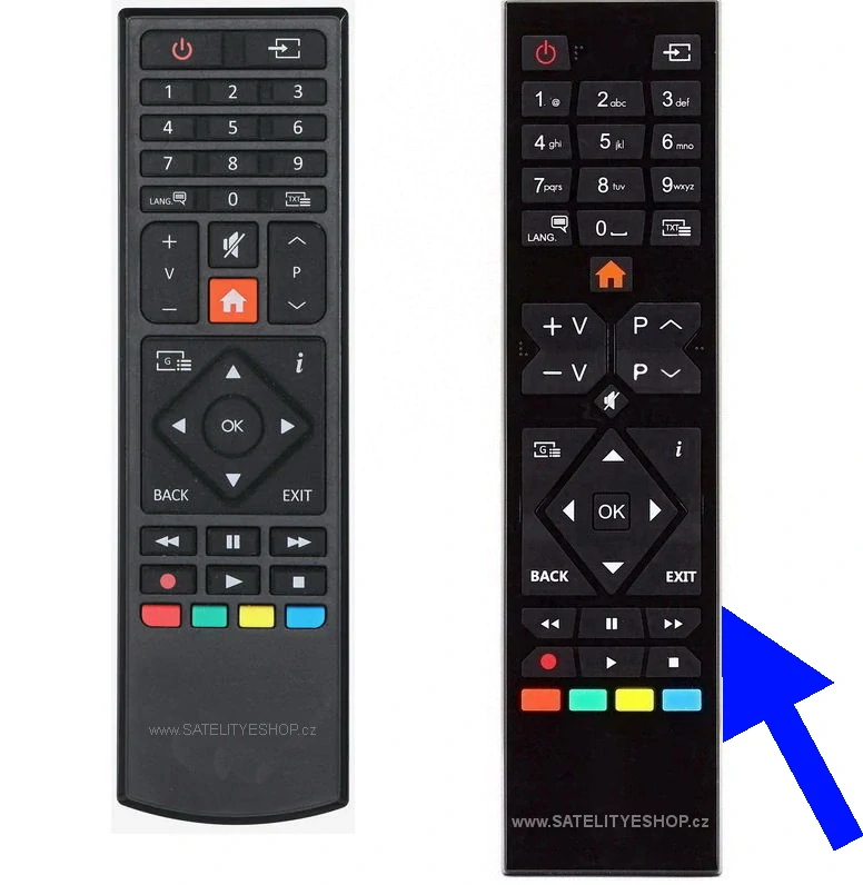 Finlux TVF24FHG4760 dálkový ovladač náhradní