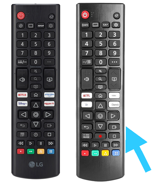 LG 43NU850B6LA dálkový ovladač náhradní