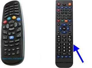 AzBox Elite HD  dálkový ovladač  ​náhradní