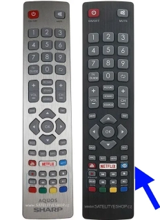 Sharp LC-40FI5442E dálkový ovladač náhradní