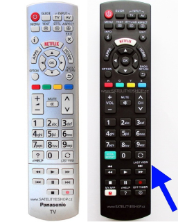 Panasonic N2QAYB001010 náhradní dálkový ovladač