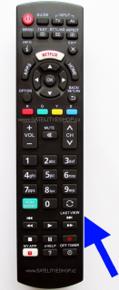 Panasonic N2QAYB000048 N2QAYB000815 N2QAYB000114 náhradní dálkový ovladač