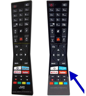 JVC LT-24VH52L dálkový ovladač náhradní