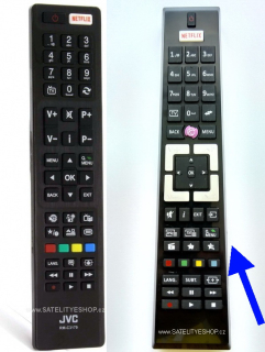 JVC LT-65VU83A LED , RM-C3179 dálkový ovladač náhradní