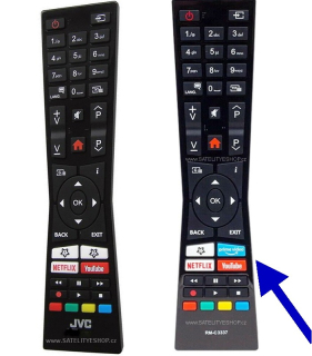 JVC LT-55VU83L dálkový ovladač náhradní