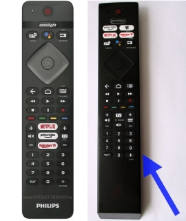 Philips 43PUS8556 dálkový ovladač náhradní