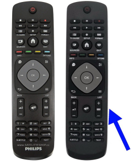 Philips 40PHT4200  náhradní dálkový ovladač