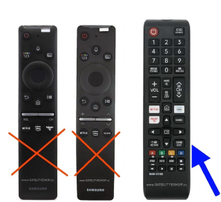 Dálkový ovladač smart Samsung tlačítkový 