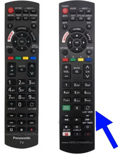 Dálkový ovladač Panasonic N2QAYB001245 náhradní