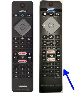 Philips 43PUS7855 dálkový ovladač náhradní