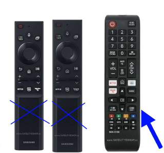 Dálkový ovladač tlačítkový pro Samsung QE50LS03A náhradní 