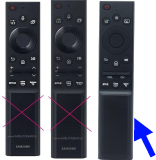 Dálkový ovladač pro Samsung QE50LS03A náhradní 