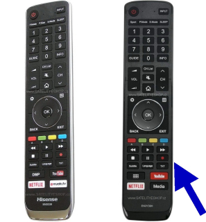 Hisense EN3D39 dálkový ovladač náhradní