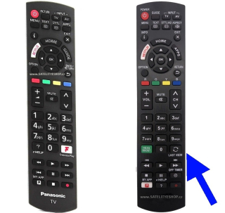 Panasonic N2QAYB001212 dálkový ovladač náhradní