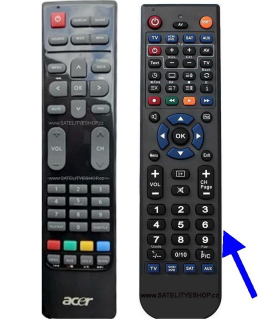 Acer M230 náhradní dálkový ovladač