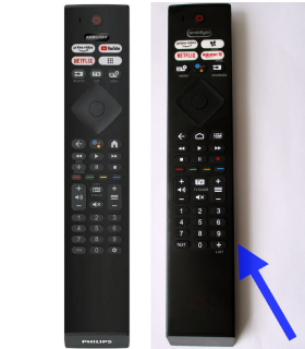 Philips 43PUS8518 náhradní dálkový ovladač