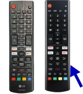 LG AKB76040301 dálkový ovladač náhradní