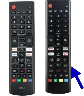 LG AKB76043505 náhradní dálkový ovladač