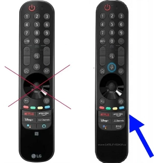 LG AN-MR23 bluetooth náhradní dálkový ovladač 