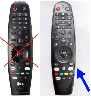 LG AN-MR20GA bluetooth náhradní dálkový ovladač