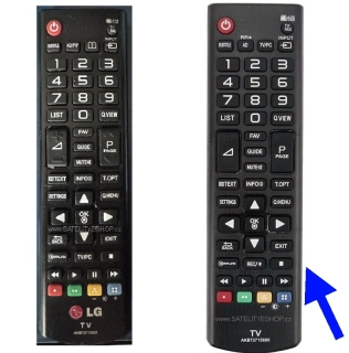 LG AKB73715622 náhradní dálkový ovladač