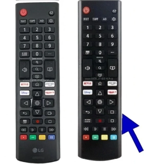 LG 43UA75006 náhradní dálkový ovladač