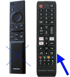 Samsung GU43CU7179 náhradní dálkový ovladač