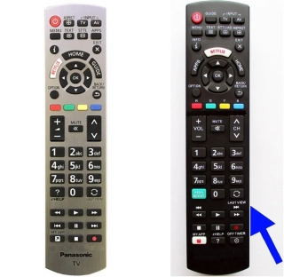 Dálkový ovladač Panasonic N2QAYB001115 náhradní