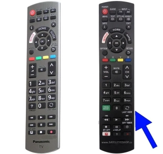 Panasonic N2QAYB001178 náhradní dálkový ovladač