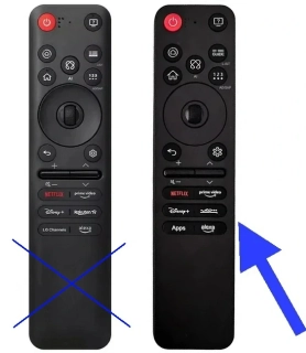 LG AN-MR25GA náhradní dálkový ovladač bluetooth
