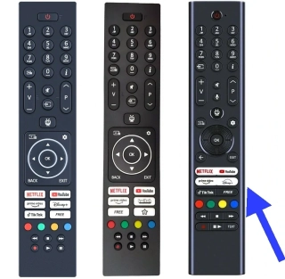 JVC LT55VU7305, LT32VF5305 náhradní dálkový ovladač