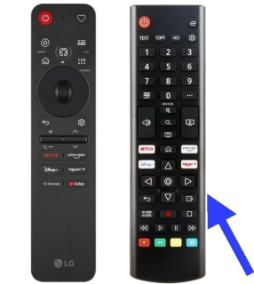 LG OLED48G64LW náhradní dálkový ovladač tlačítkový