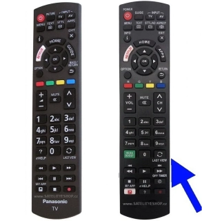 Panasonic N2QAYB001180 dálkový ovladač náhradní
