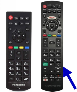 Dálkový ovladač Panasonic RCA39126 náhradní