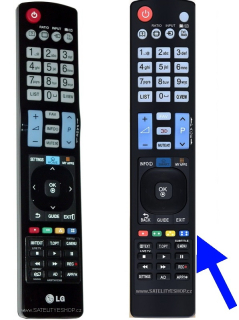 Dálkový ovladač LG AKB73615306 náhradní