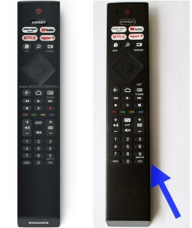 Philips 55PUS7906 náhradní dálkový ovladač